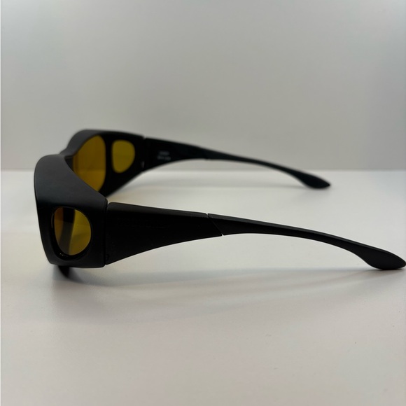 Cocoons C402Y Slime Line Sunglasses Yellow lens Sunglasses Fitovers - Picture 4 of 13